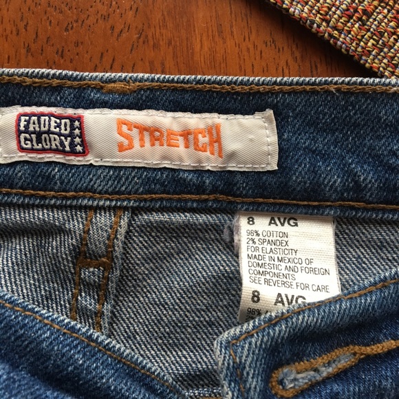 Faded Glory Stretch Denim Jeans size Medium - Picture 2 of 3
